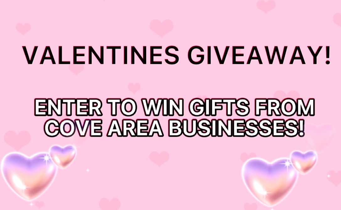 Love in the Cove Valentines Giveaway